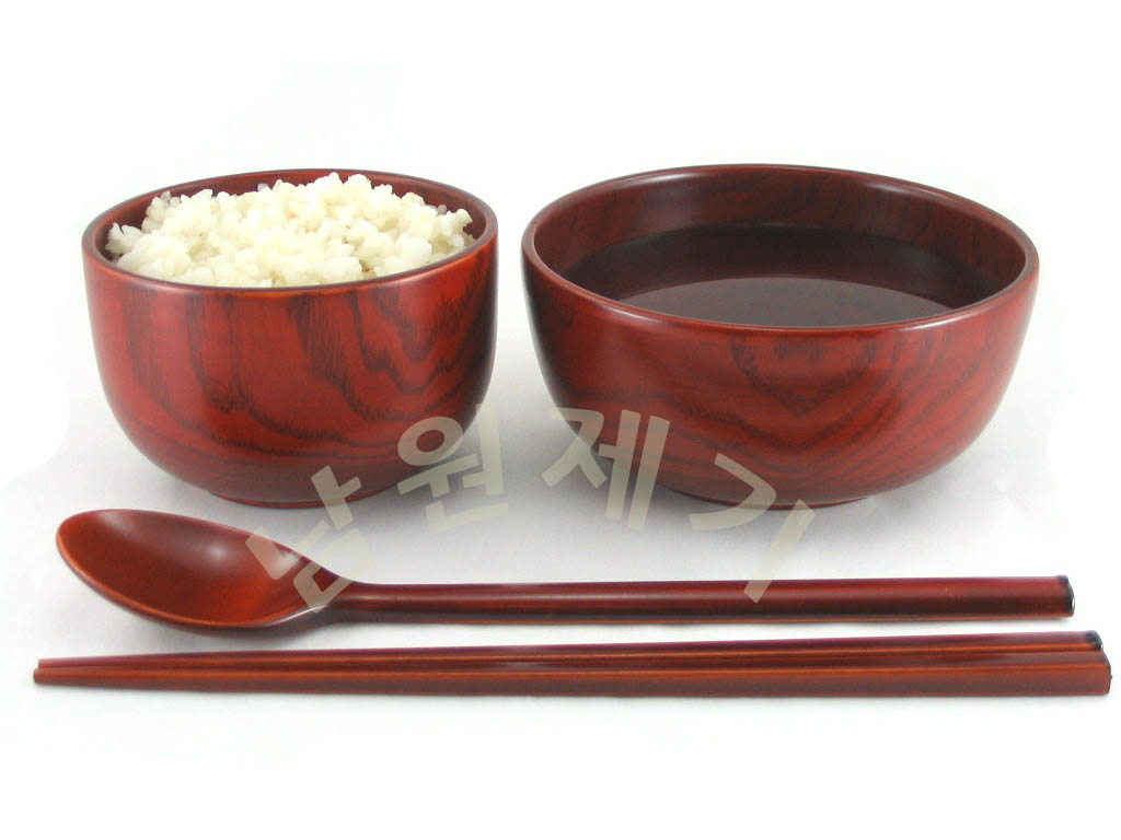 국산물푸레 주발세트(5P)