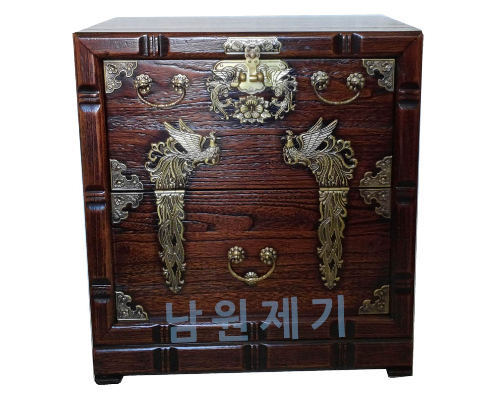 전면 오동 봉황함(대:60cm)